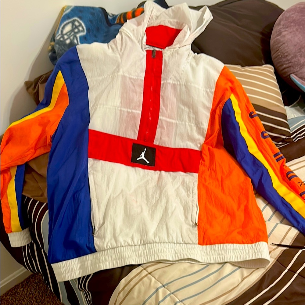 Colorful Jordan mens Jacket with Hood